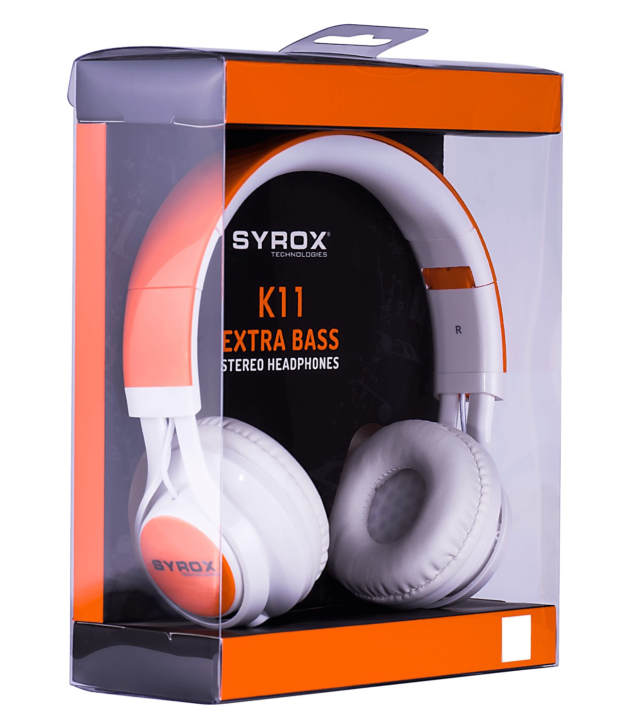 

Наушники Syrox К11 Extra Bass Stereo Headphones Orange