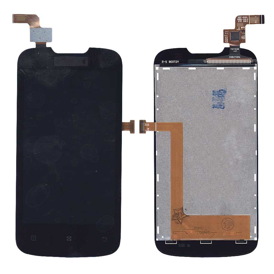 

Матрица с тачскрином (модуль) для Lenovo IdeaPhone A690 черный High Copy