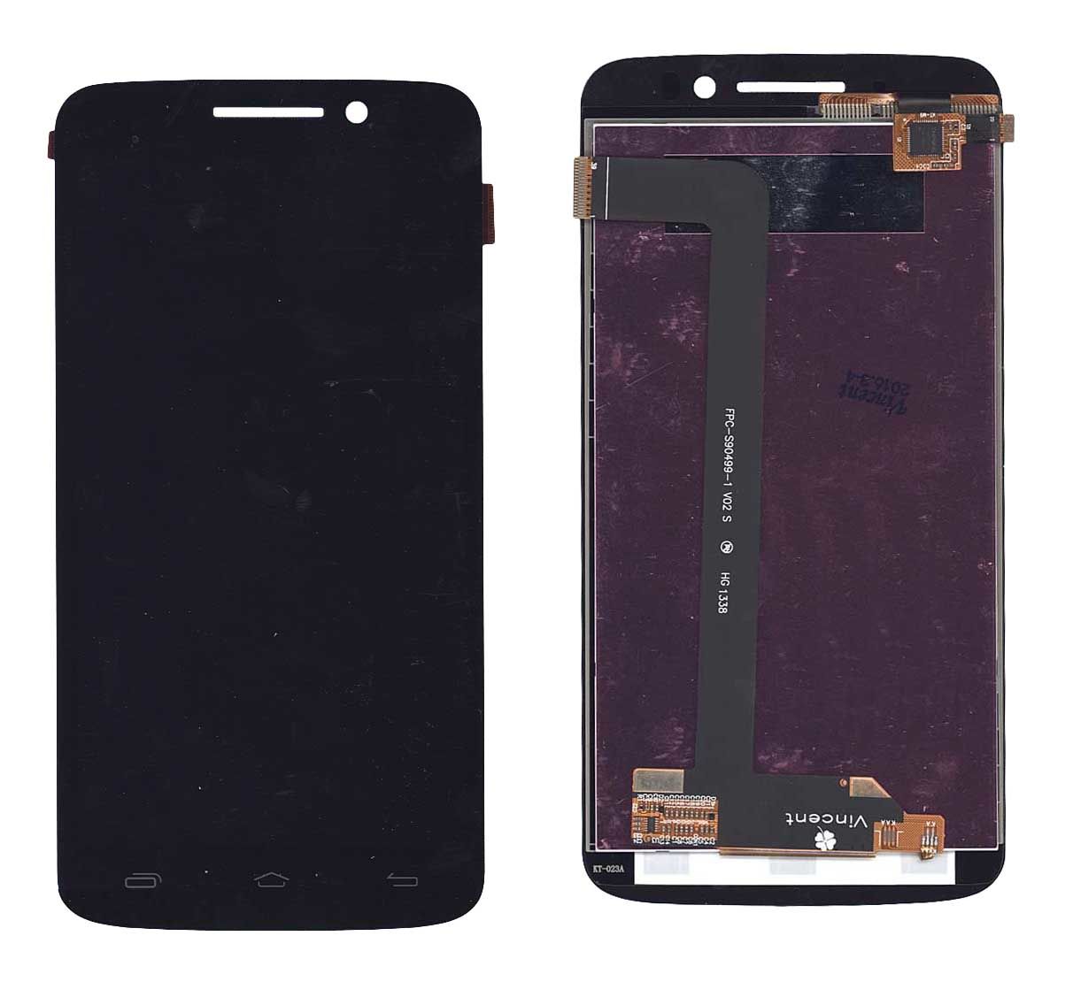 

Матрица с тачскрином (модуль) для Prestigio MultiPhone 7600 DUO черный High Copy