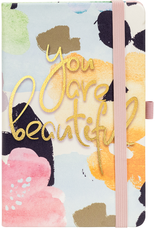 

Еженедельник Axent 2022 Partner You are beautiful 125 х 195 96 листов линия/клетка в твердой обложке (8510-22-01-A)