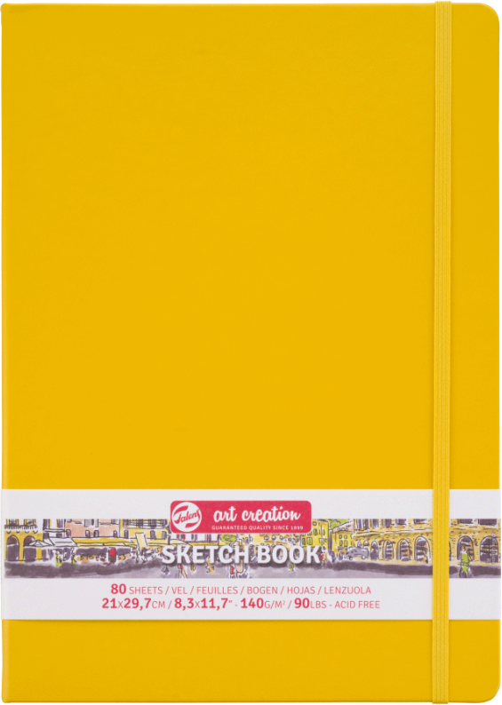 

Блокнот для графики Royal Talens Art Creation A4 21 х 29.7 см 140 г/м2 80 листов Golden Yellow (8712079451721)