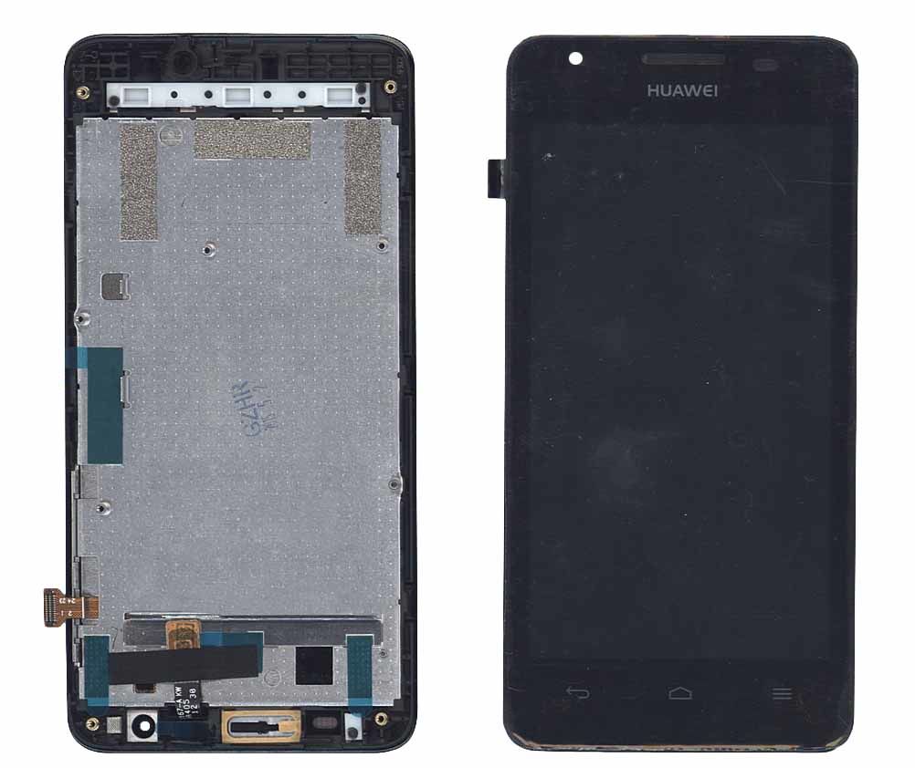 

Матрица с тачскрином (модуль) для Huawei Ascend G510 с рамкой черный High Copy