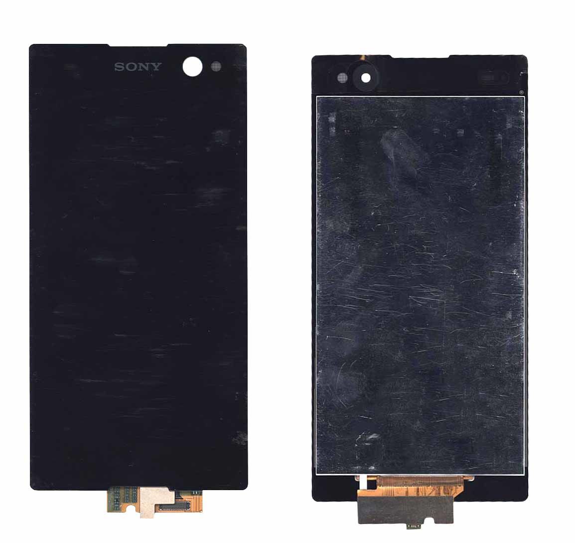 

Матрица с тачскрином (модуль) для Sony Xperia C3 D2502 черный High Copy