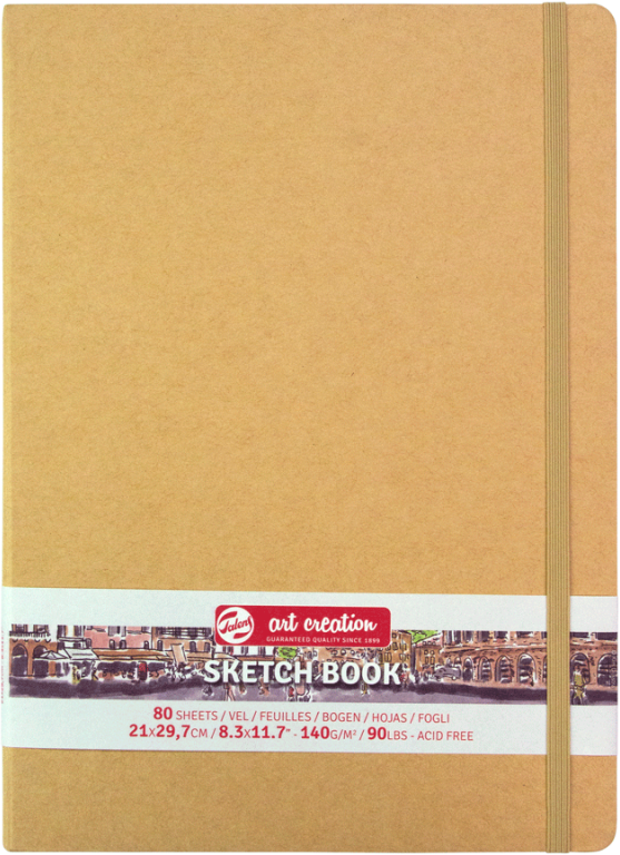 

Блокнот для графики Royal Talens Art Creation A4 21 х 29.7 см 140 г/м2 80 листов Kraft (8712079467159)