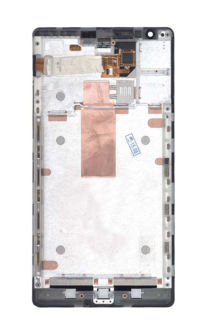 

Матрица с тачскрином (модуль) для Nokia Lumia 1520 с рамкой черный High Copy