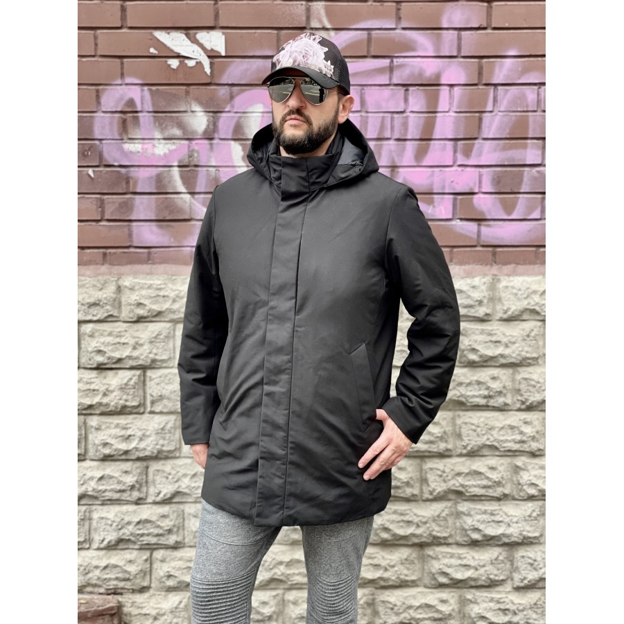 

Пальто Uniqlo пуховое  черное 5370, Пальто Uniqlo пуховое L черное 5370