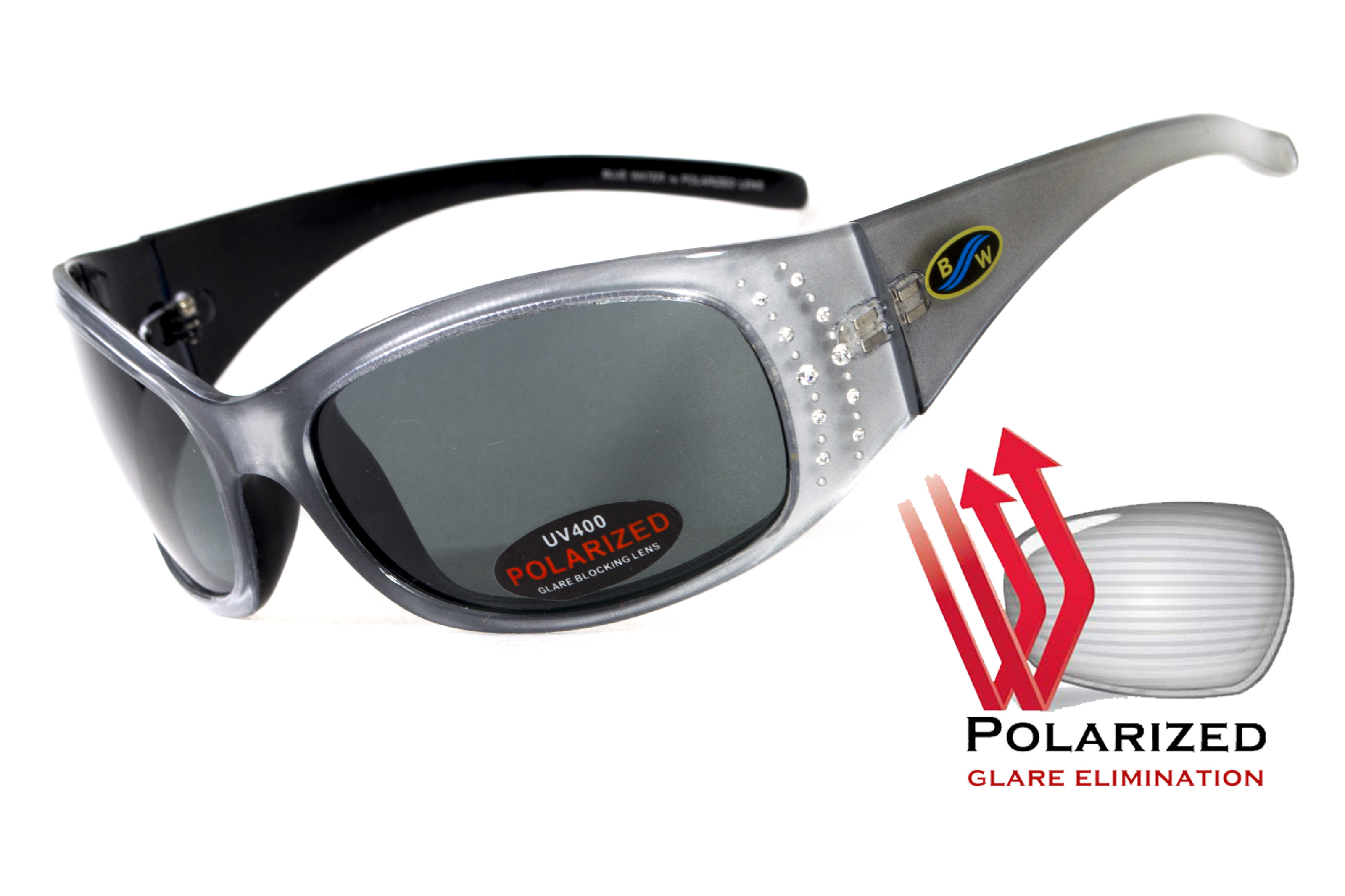 

Очки поляризационные BluWater BISCAYENE Silver Polarized серые