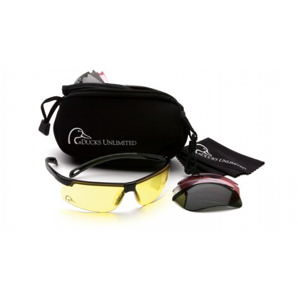 

Очки защитные со сменными линзами Ducks Unlimited DUCAB-2 shooting KIT сменные линзы