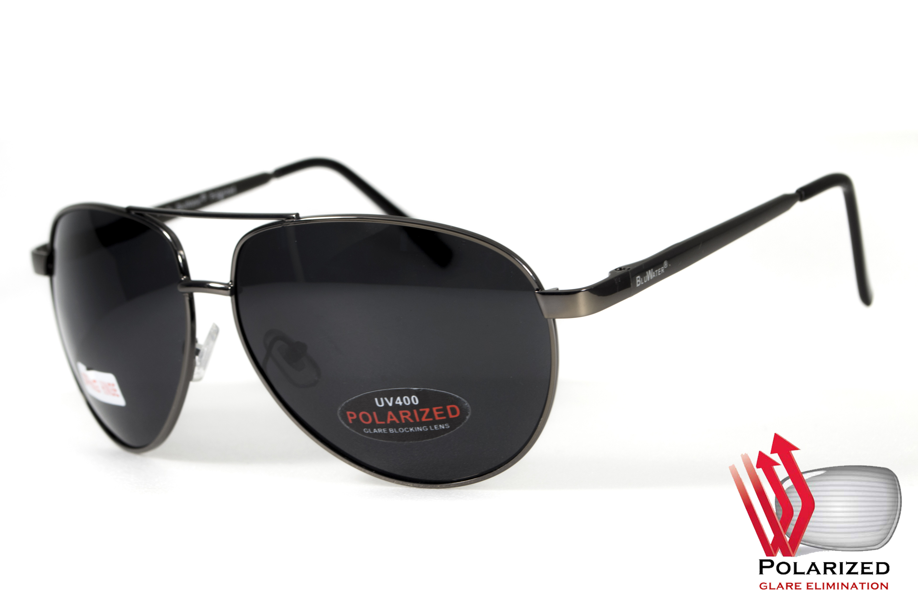 

Очки поляризационные BluWater AIRFORCE Polarized серые