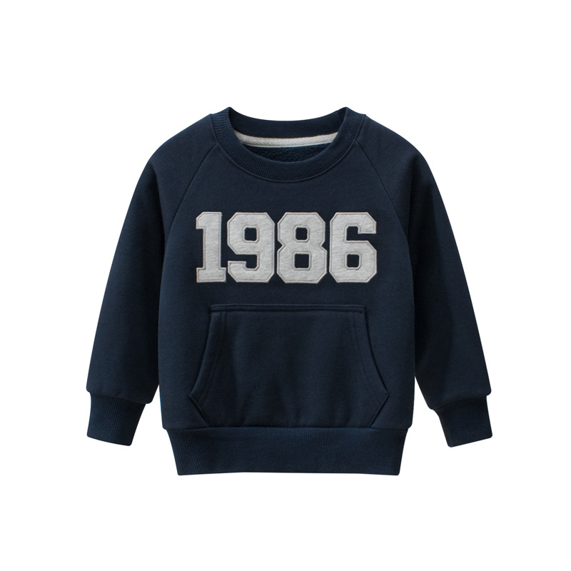 

Свитшот для мальчика утепленный с карманом синий 1986 27 KIDS (120) Синий (59189)
