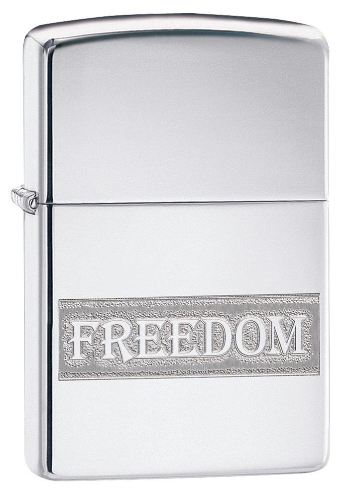 

Зажигалка Zippo Etched Freedom Design 49129