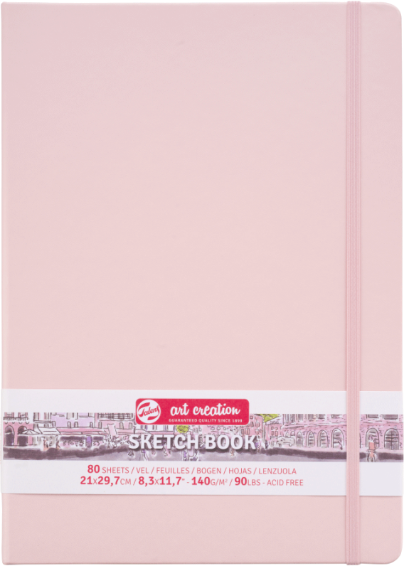 

Блокнот для графики Royal Talens Art Creation A4 21 х 29.7 см 140 г/м2 80 листов Pastel Pink (8712079451660)