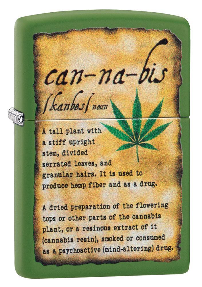 

Зажигалка Zippo Cannabis Design 49119