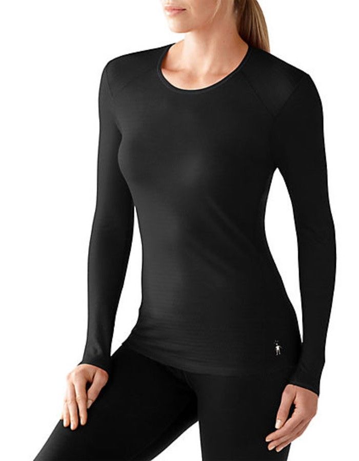 

Футболка Smartwool Women's NTS Micro 150 Crew, Black, S (SW SN410.001-S)