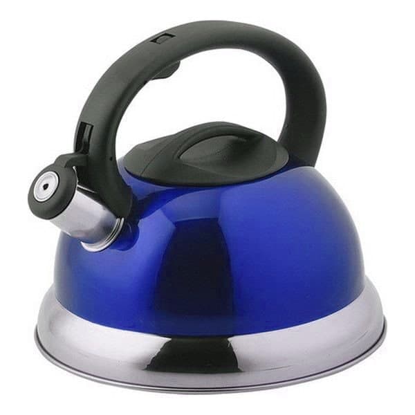

Металлический чайник со свистком Bohmann ВHL 872 P/R/B 3.5 л, синий Чайник из нержавеющей стали Индукция