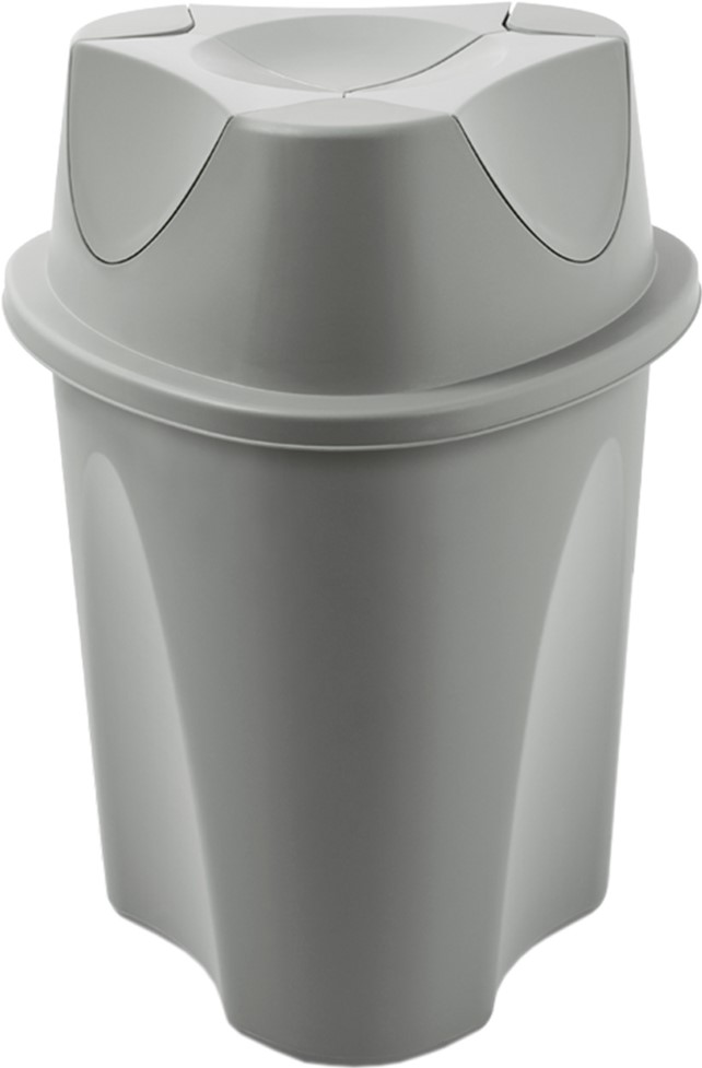 

Ведро для мусора Planet Twist 9 л Серое