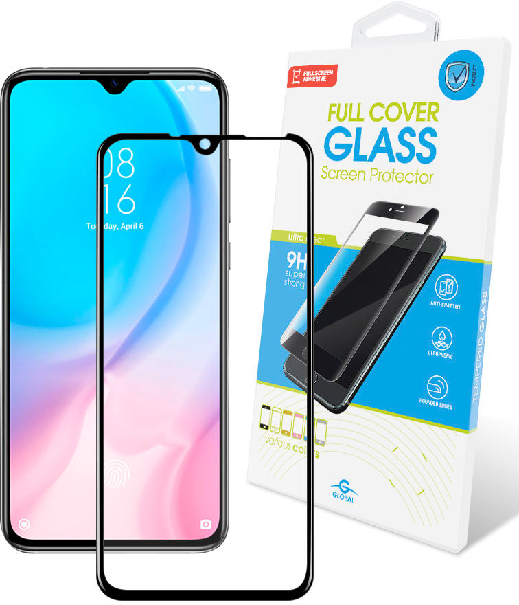 

Защитное стекло Global для Xiaomi Mi 9 Lite Black