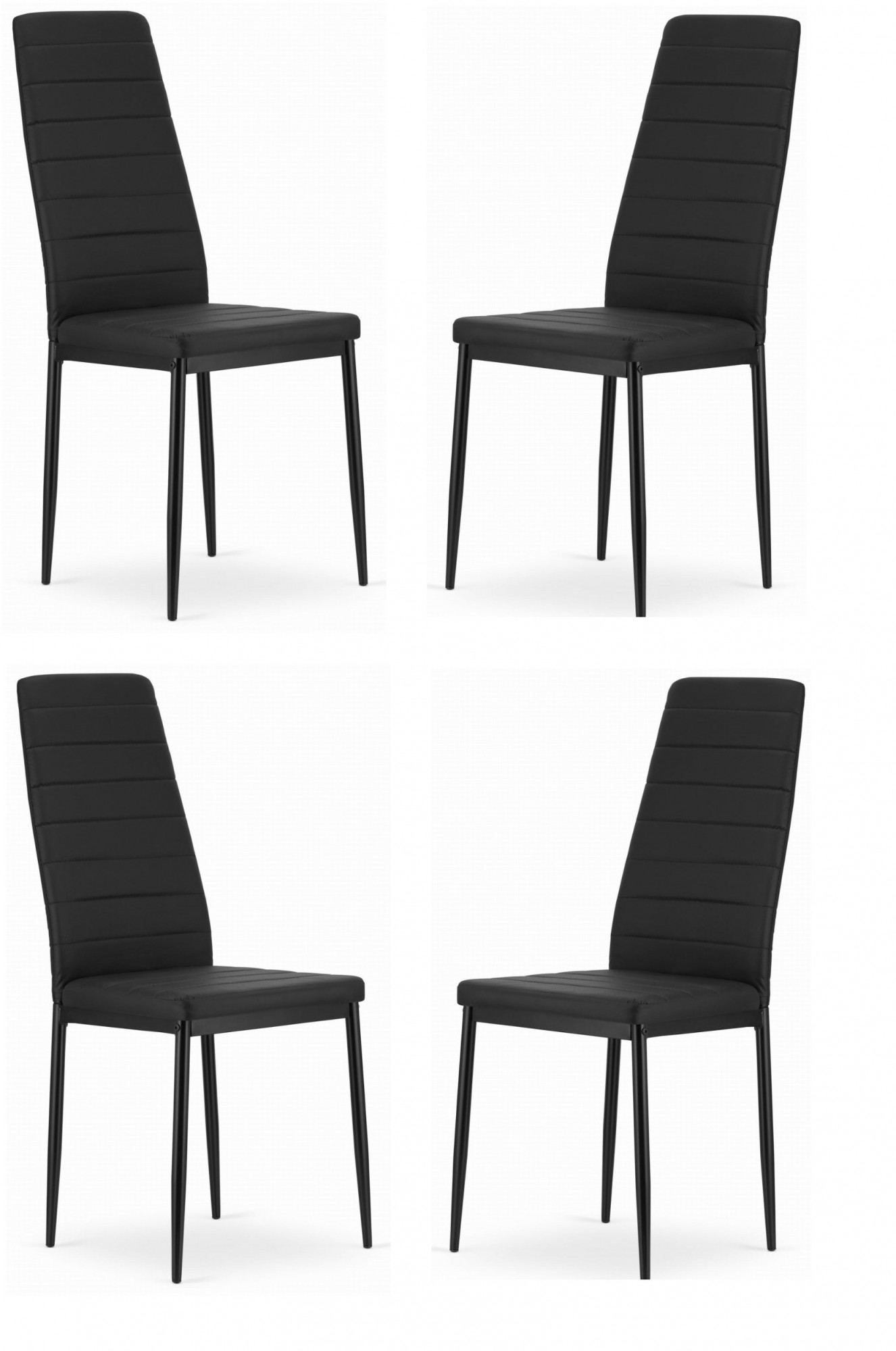 

Стул Leobert Loreto Black 4 шт