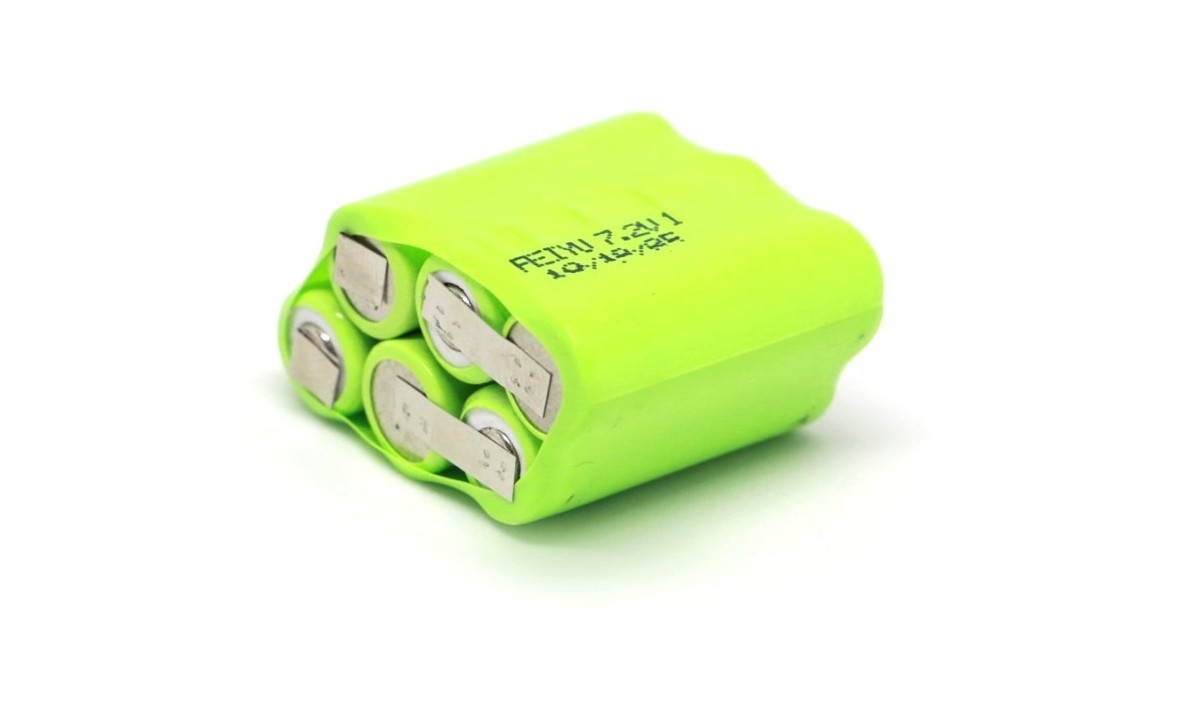 Аккумулятор батарейка пальчиковая никель кадмиевая Ni-Cd 7.2V 2000 mah ...
