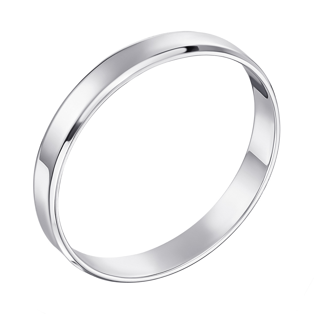 

Обручальное кольцо из белого золота 000123699 20 размера