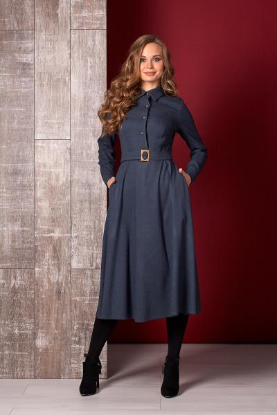

Платье Style-Nika Делайна  Синий 3051, Платье Style-Nika Делайна 50 Синий 3051