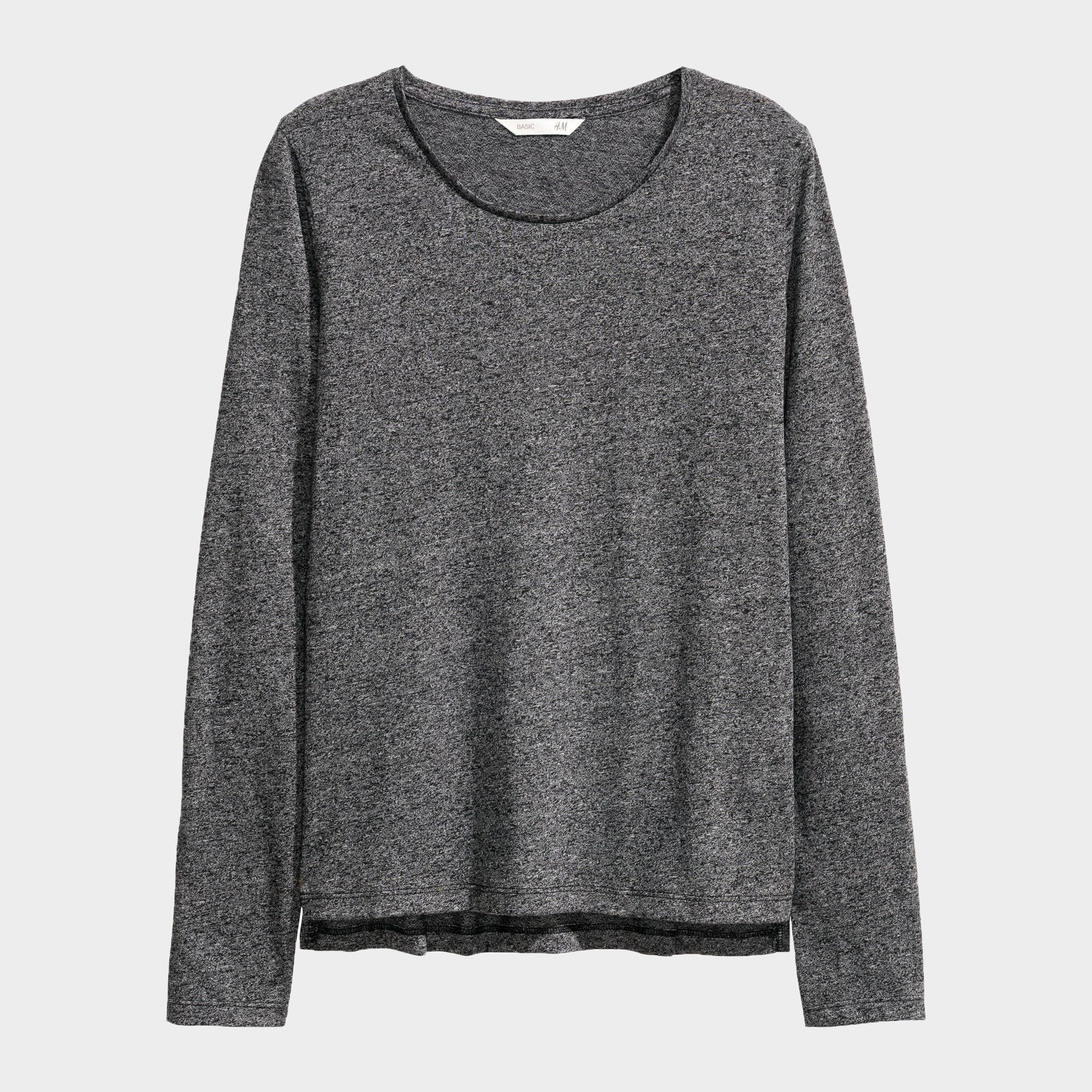 

Лонгслив H&M 3315878 170 см Темно-серый