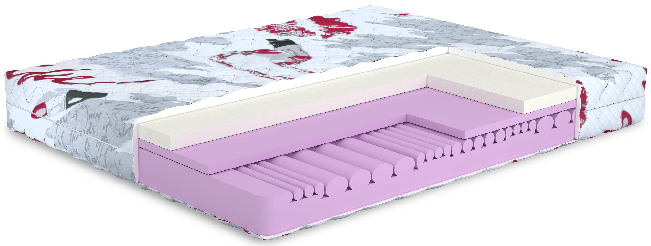 

Матрас Matroluxe Kiss/Кисс 140x200 m_38241