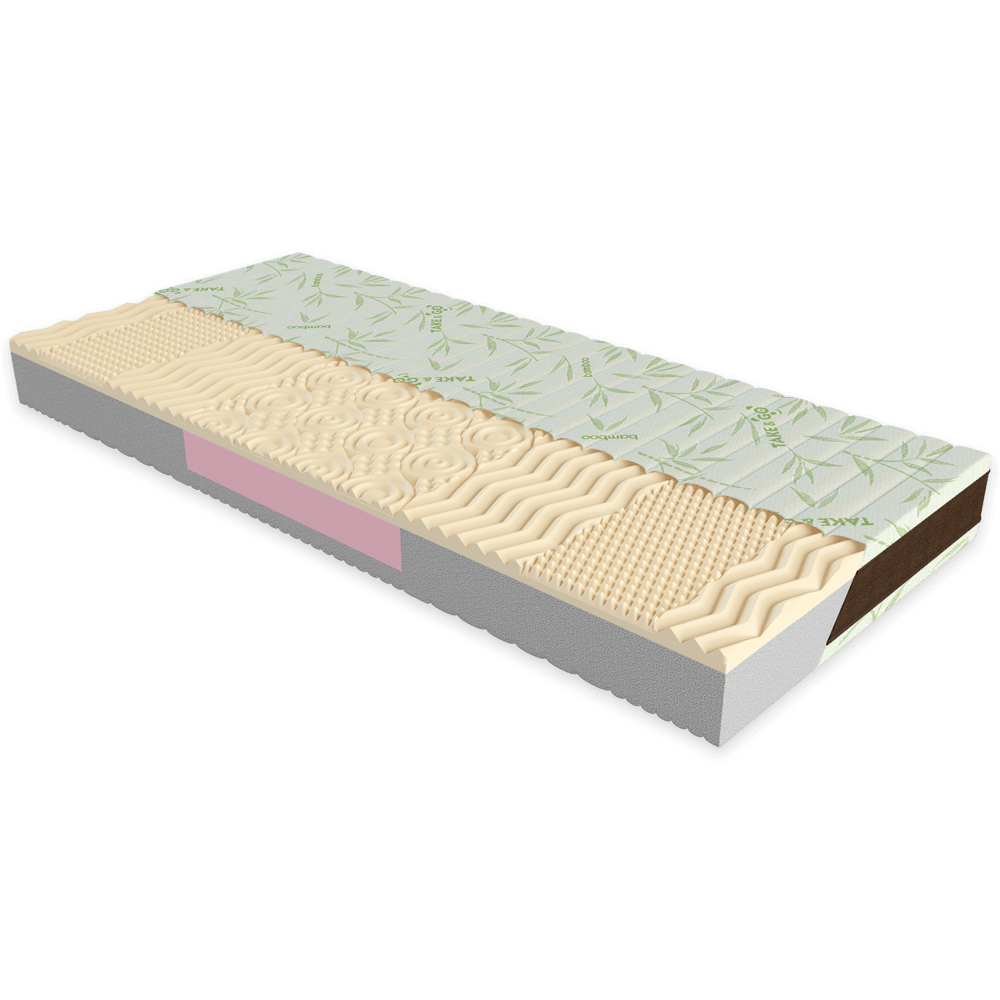 

Матрас EMM Take&Go Bamboo NEO WHITE 180x190 25-Е-M