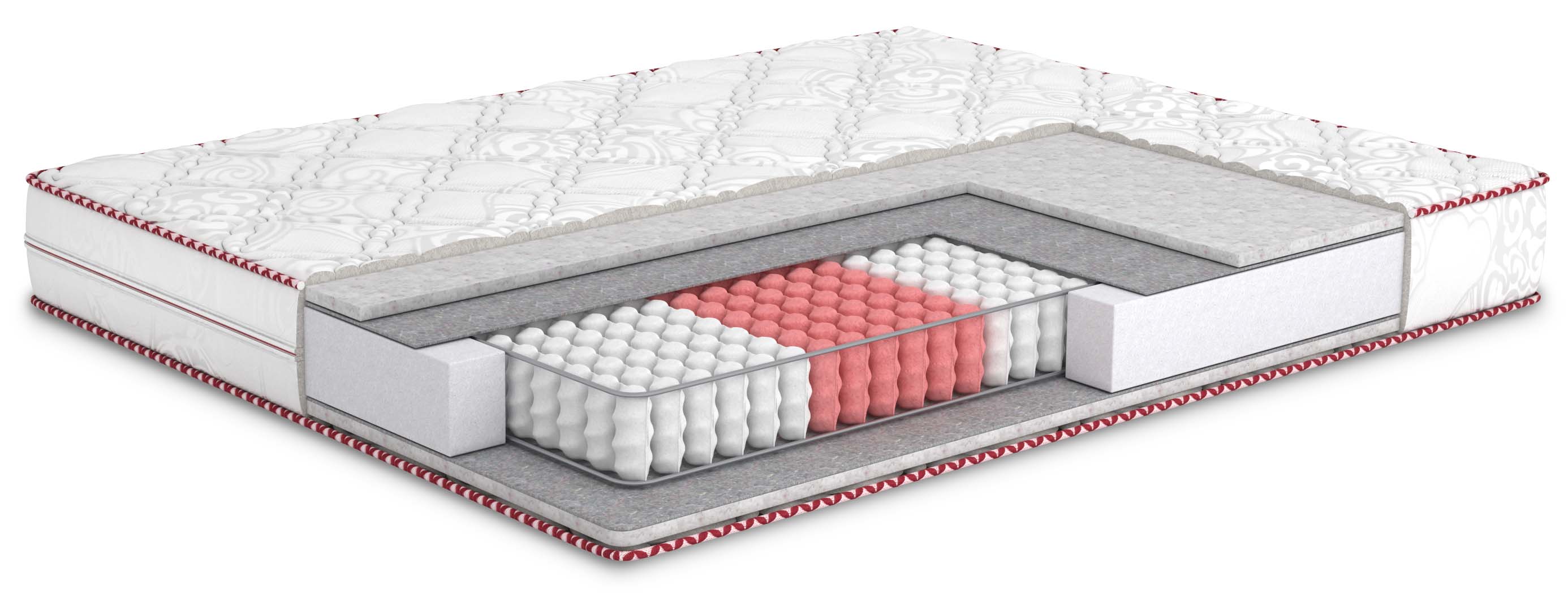 

Матрас Matroluxe Four Red Carmin/Кармин 120x200 m_66107