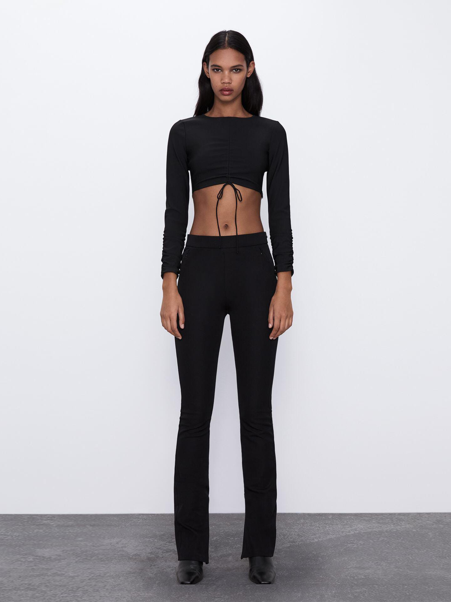 

Брюки Zara XAZ281700ILYB M Черные