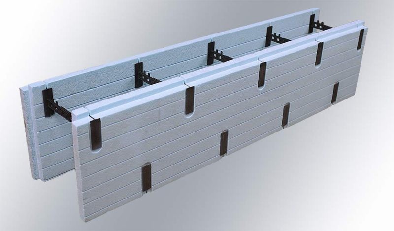 

Несъемная опалубка Passive House для фундмента 1250 × 300