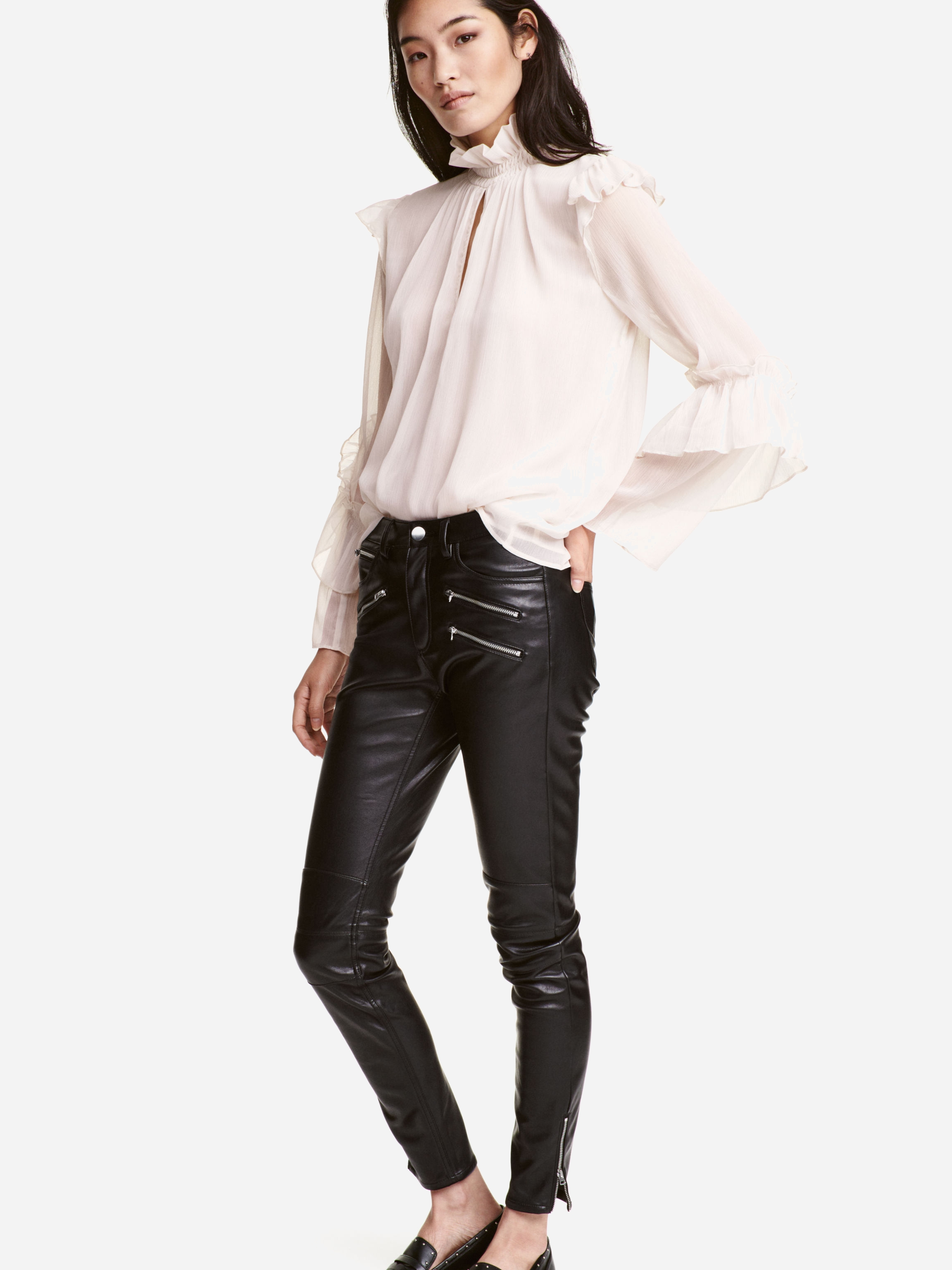 

Брюки H&M XAZ159277EZNY 38 Черные