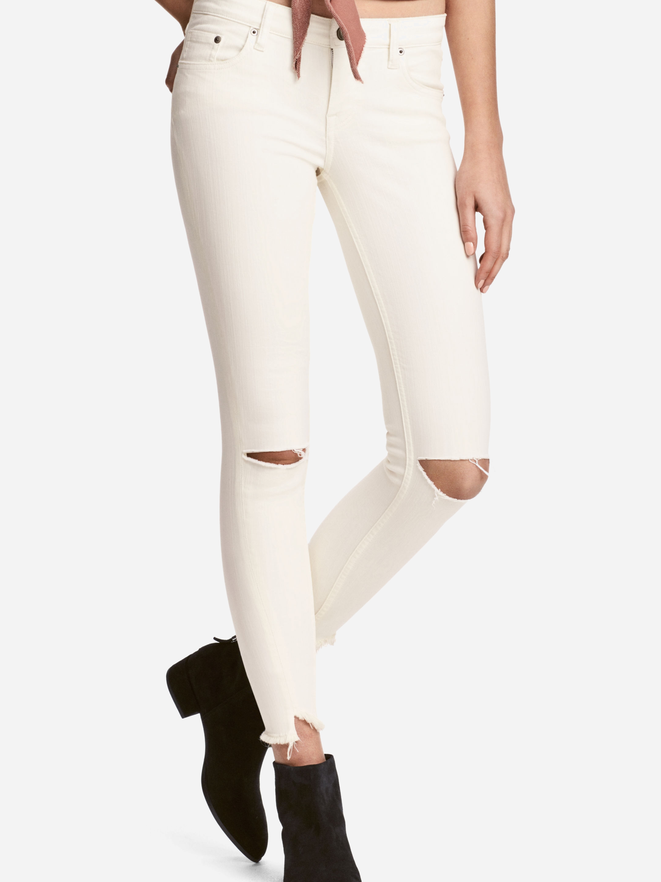 

Джинсы H&M Divided XAZ060395WGOT 38 Белые