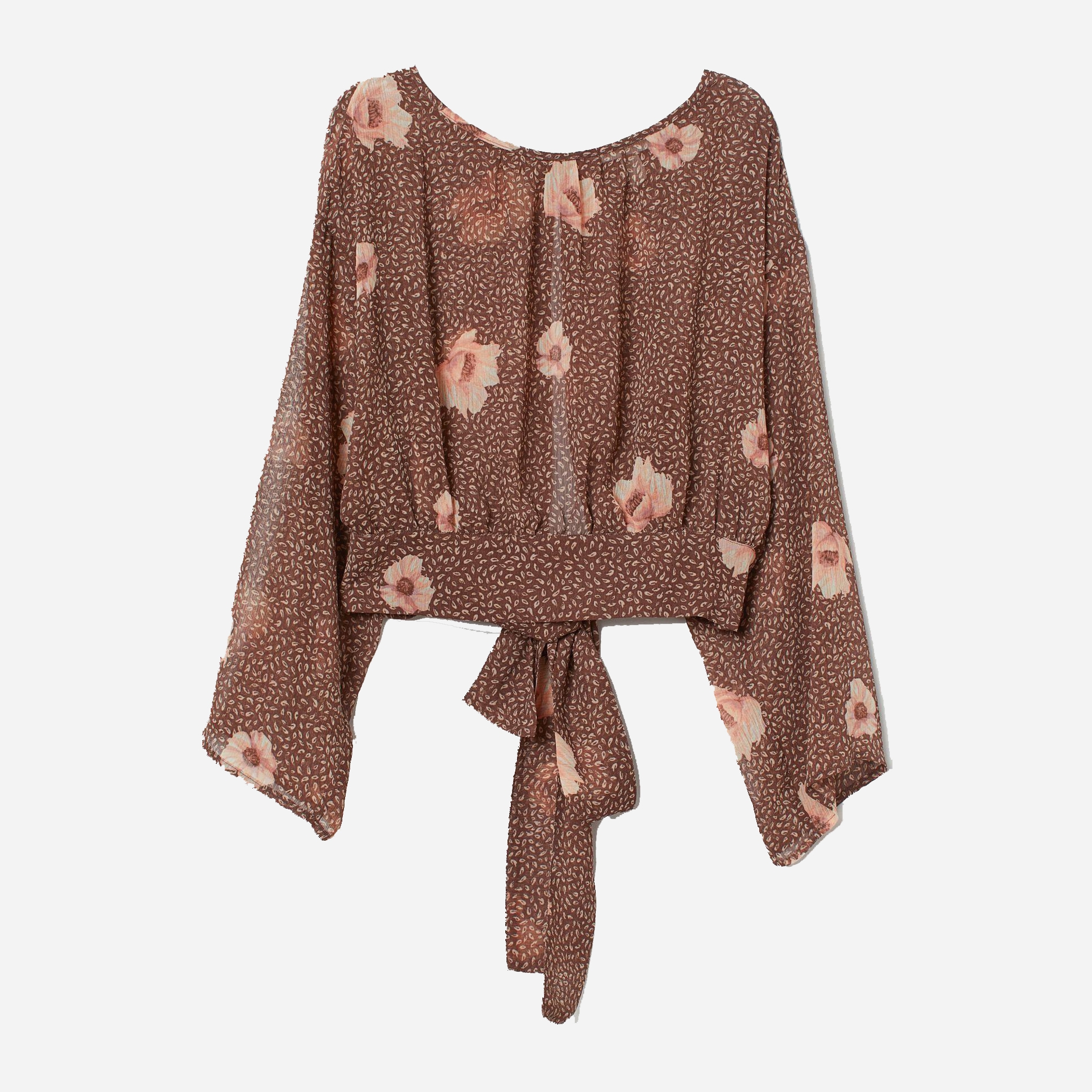 

Блузка H&M XAZ180241KTUU  Коричневая, Блузка H&M XAZ180241KTUU 36 Коричневая