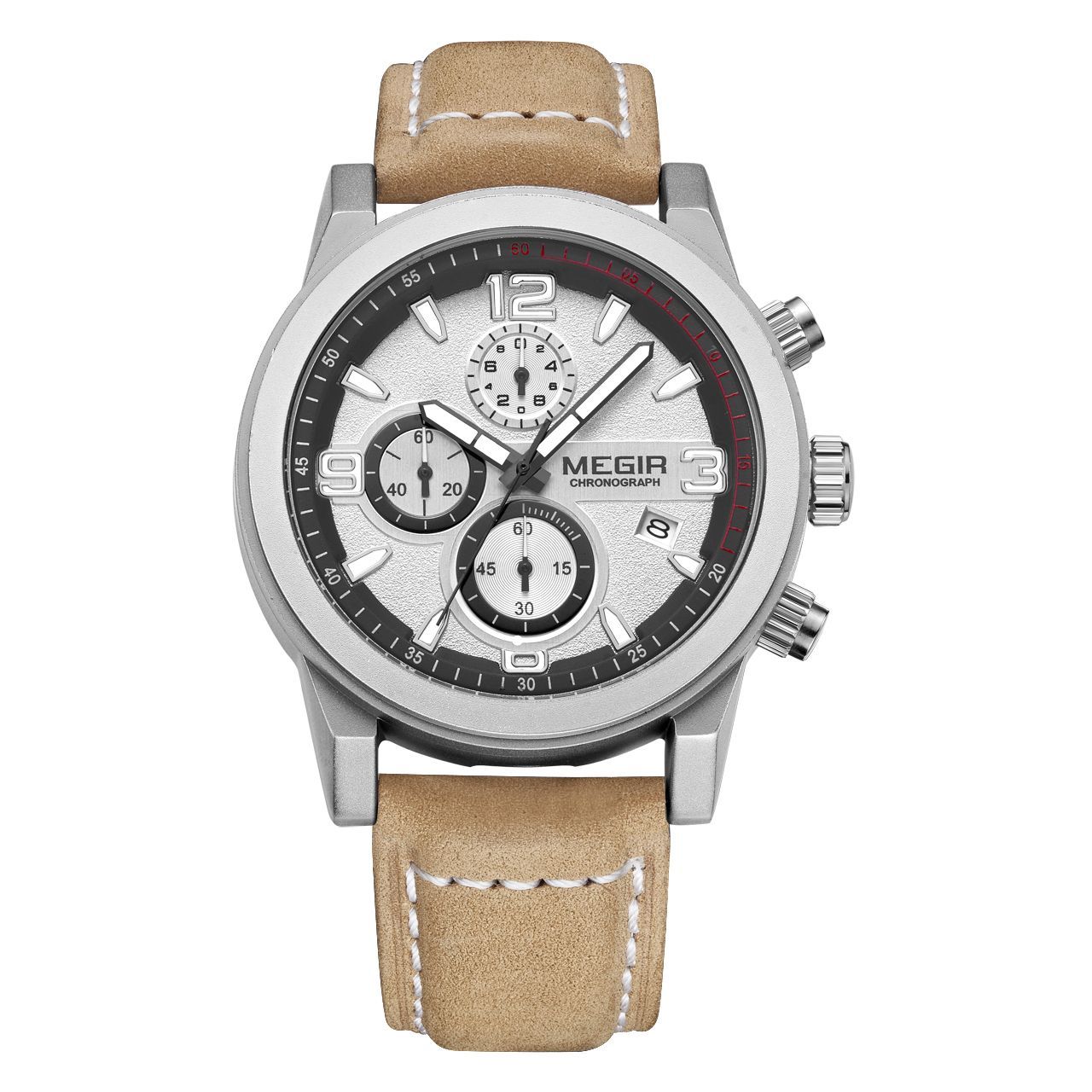 

Часы Megir Silver Brown MG2026 (ML2026GBN-7N1)