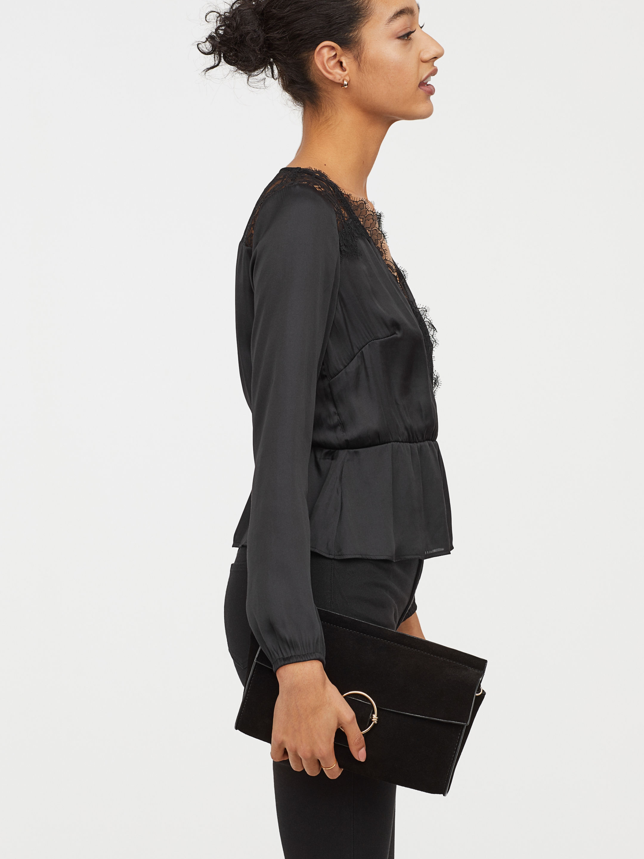 

Блузка H&M XAZ123246YEHM 36 Черная