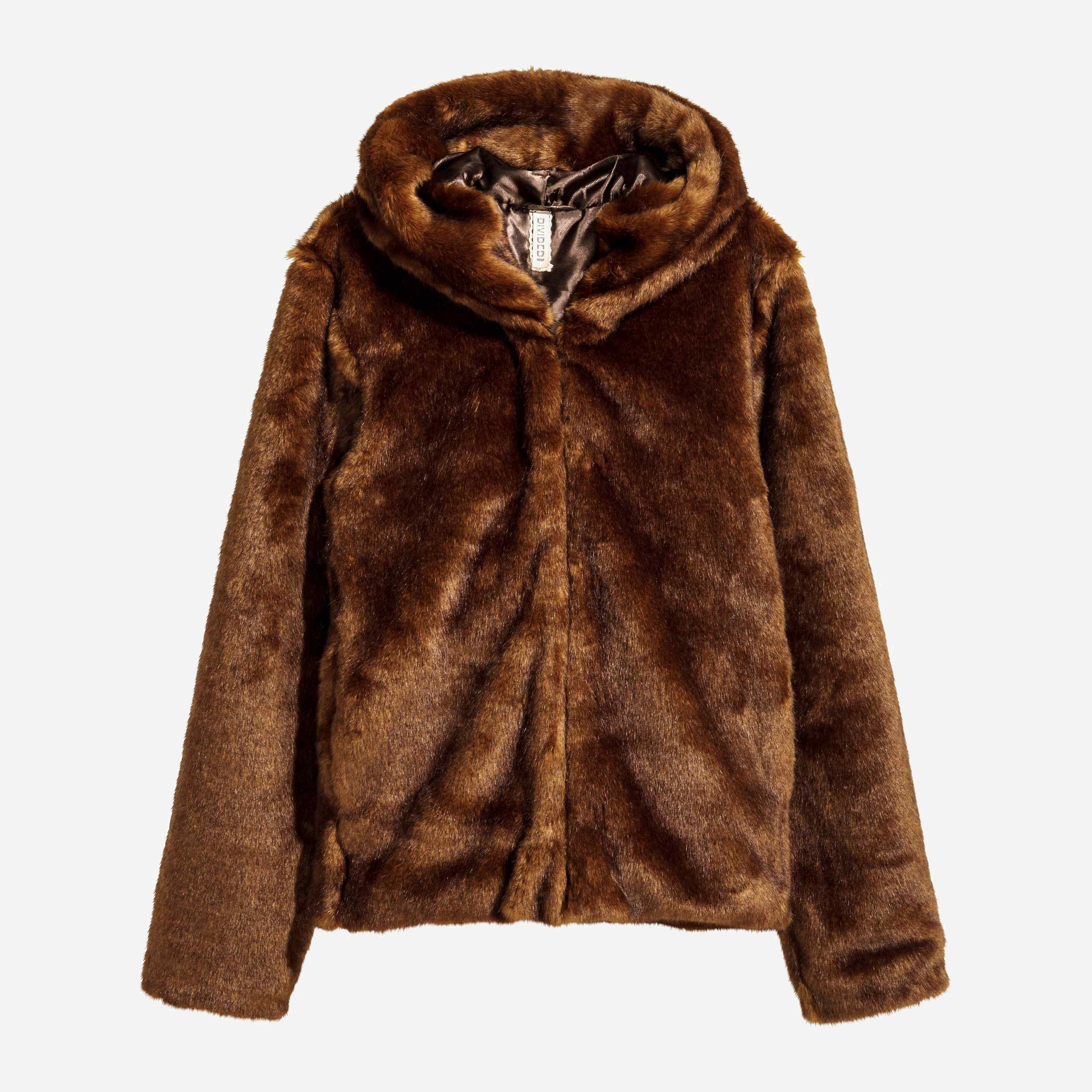 

Полушубок H&M Divided XAZ159277OJYV  Коричневый, Полушубок H&M Divided XAZ159277OJYV 40 Коричневый