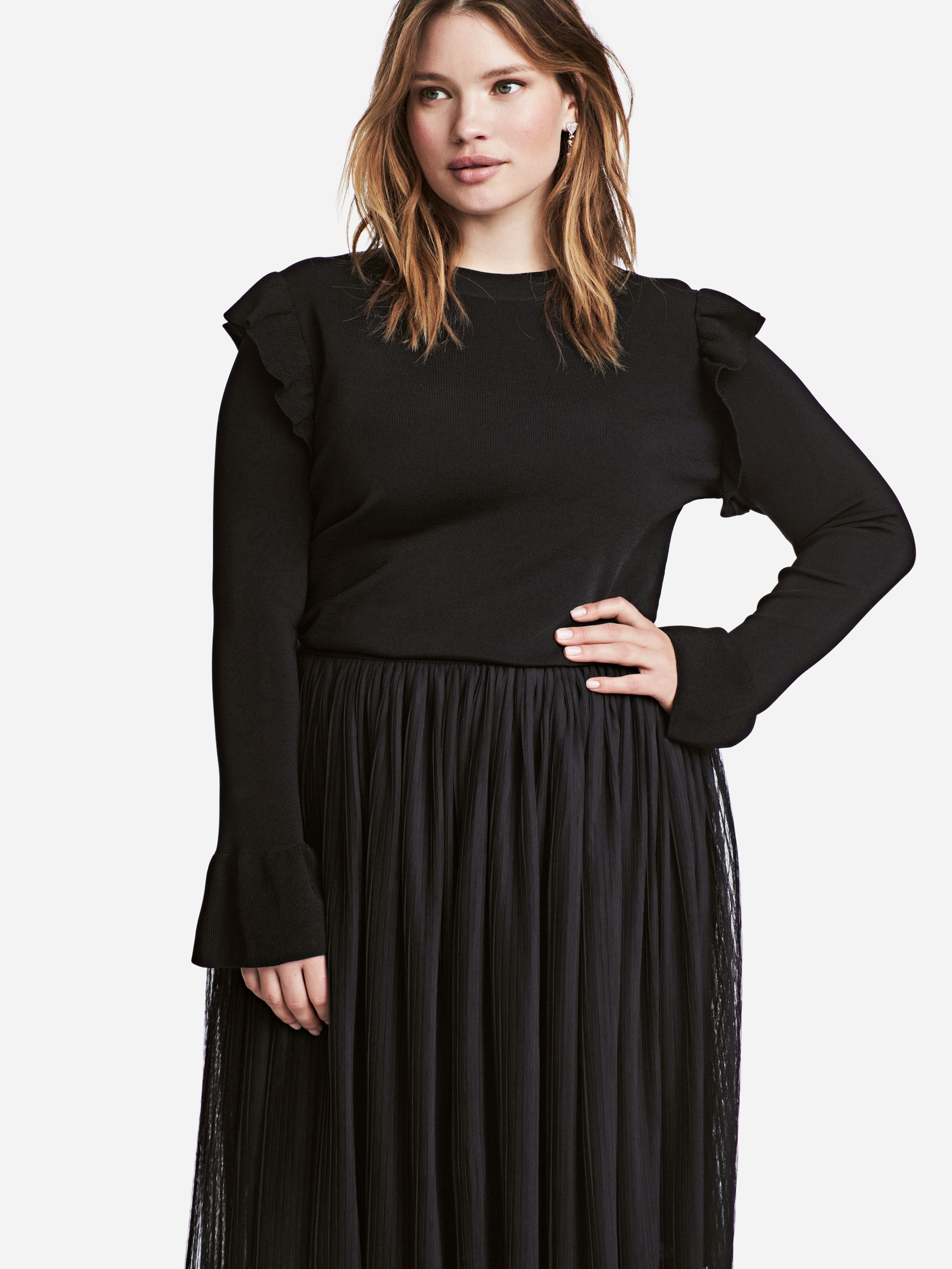 

Джемпер H&M XAZ181079BHDP XL Черный