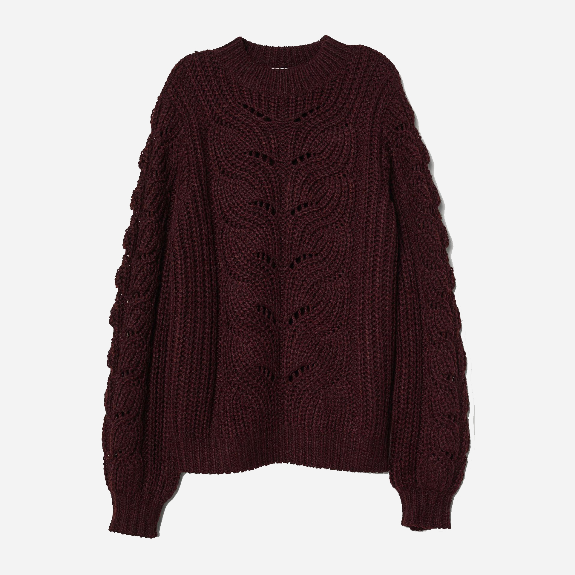 

Джемпер H&M XAZ159927WEJE  Бордовый, Джемпер H&M XAZ159927WEJE S Бордовый