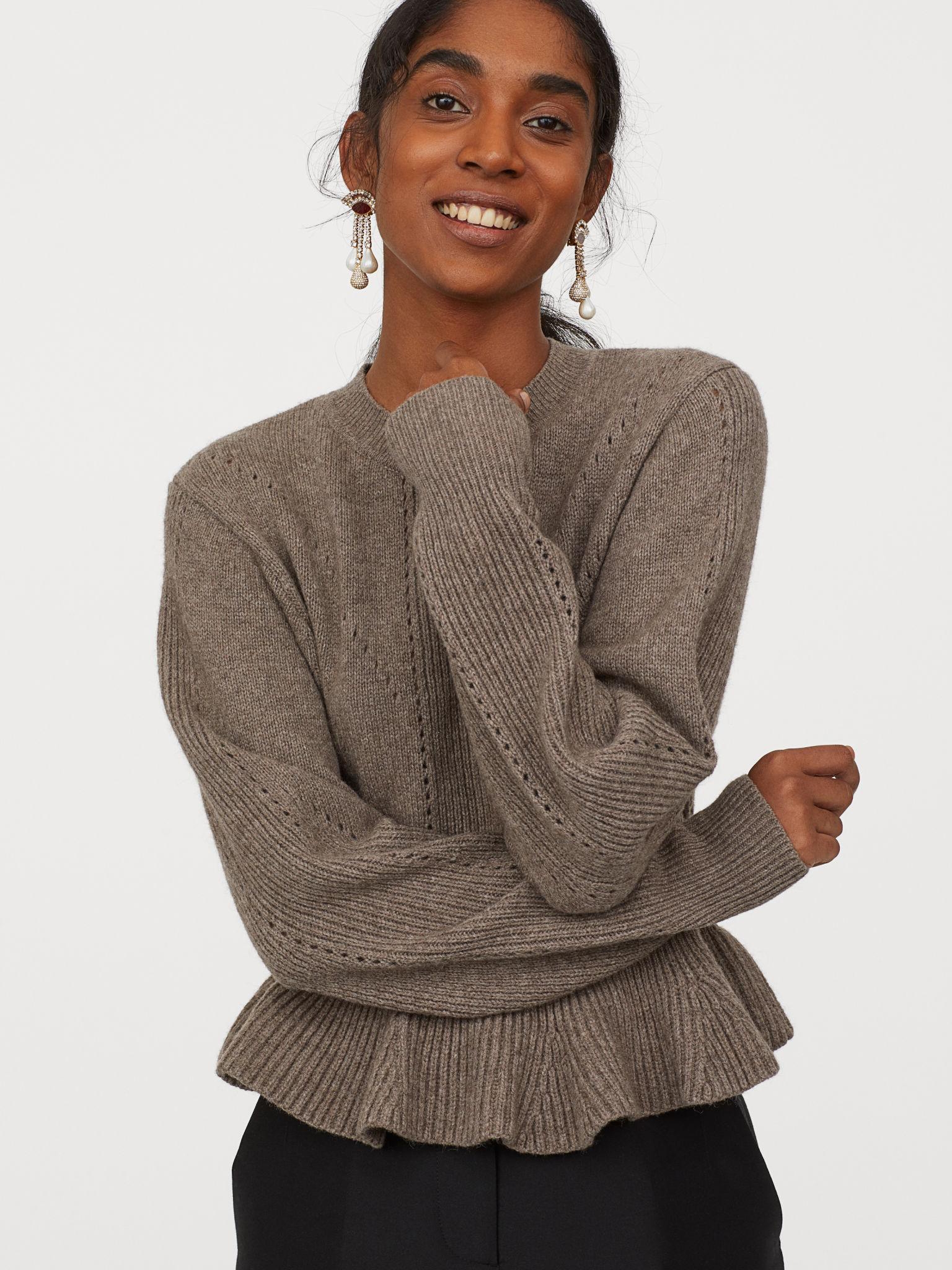 

Джемпер H&M XAZ176967ENJG XS Темно-коричневый