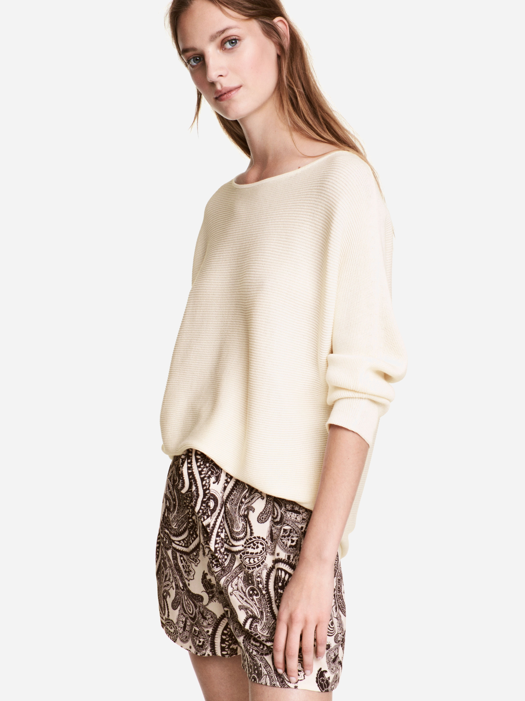 

Джемпер H&M XAZ063922SJOF M Молочный