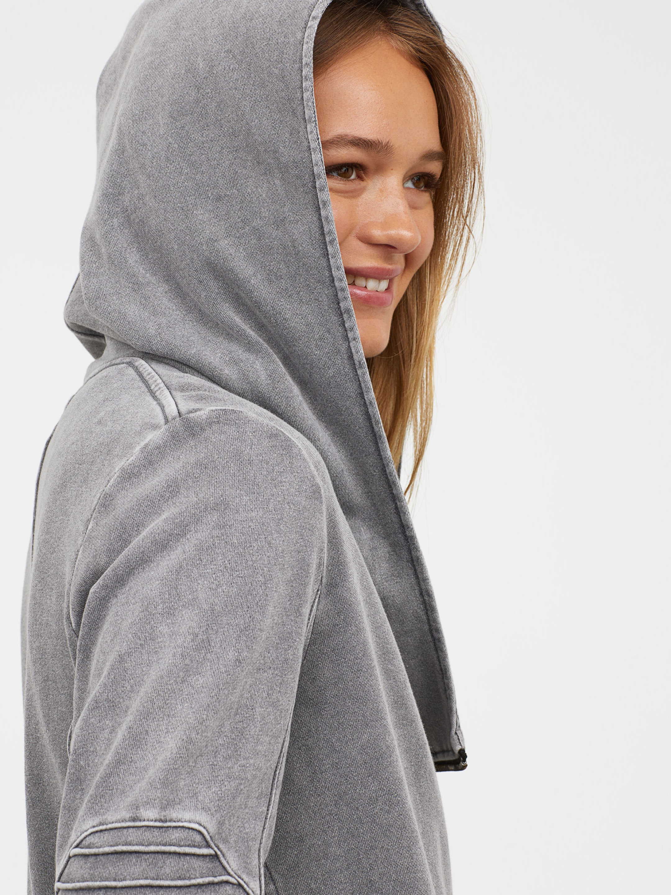 

Толстовка H&M XAZ155824SOAC XS Серая