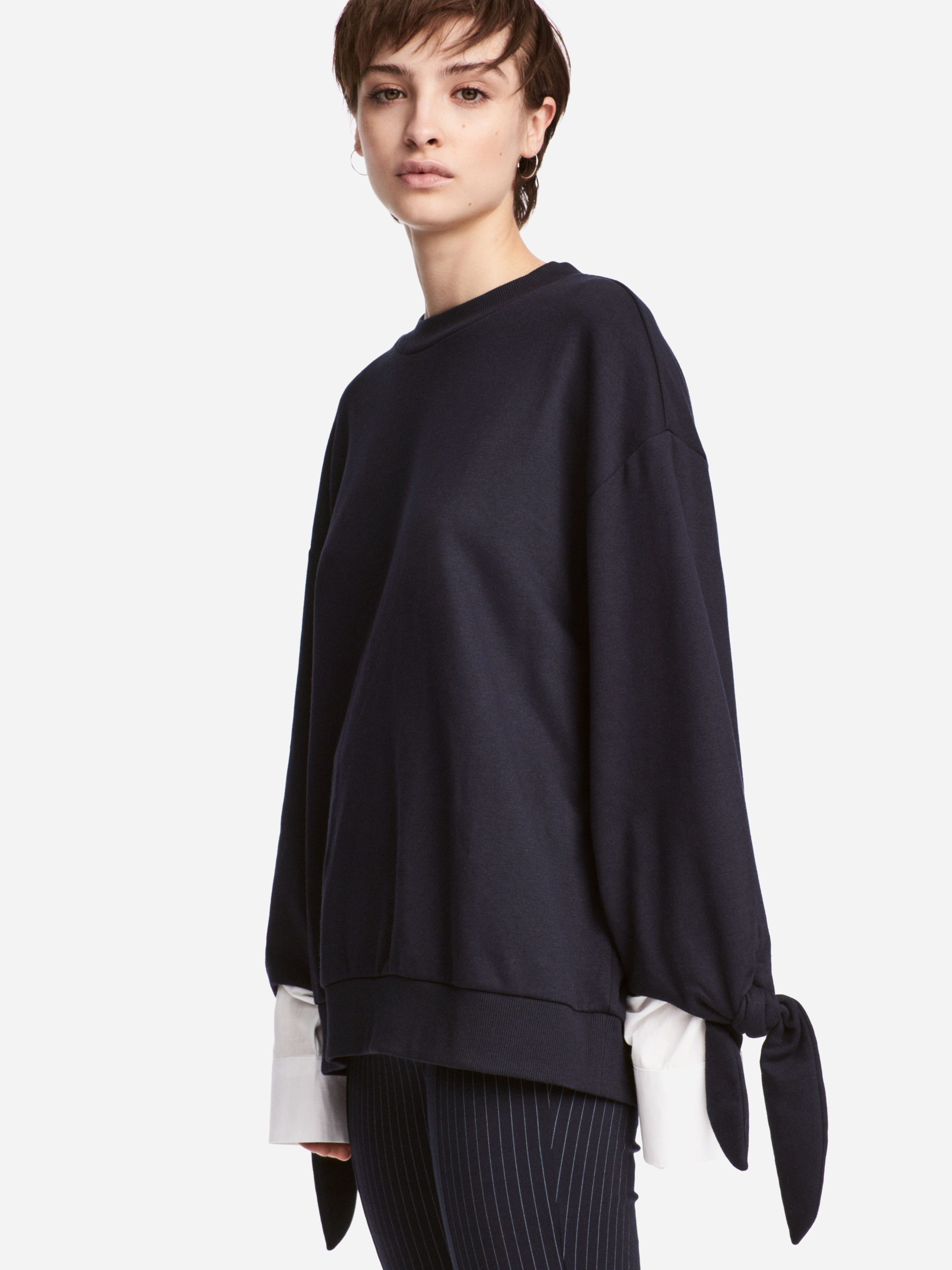

Свитшот H&M XAZ155824SDMA  Темно-синий, Свитшот H&M XAZ155824SDMA L Темно-синий