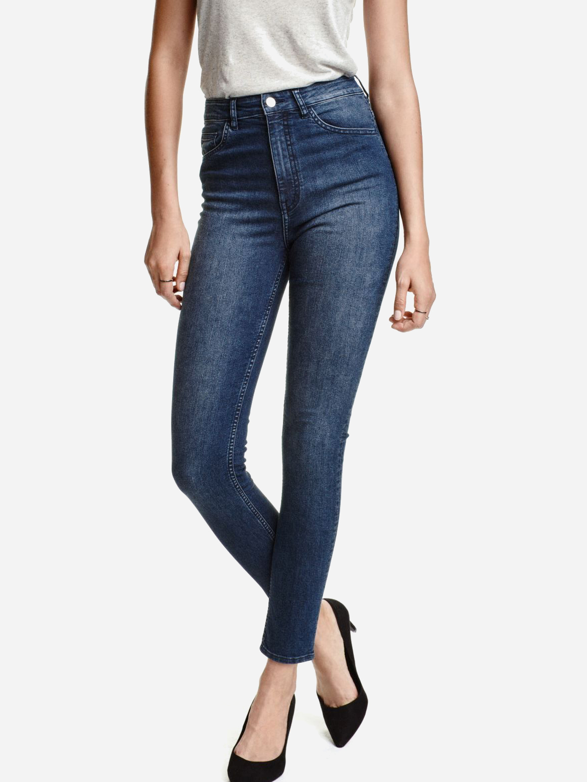 

Джинсы H&M 0254940-4  Синие, Джинсы H&M 0254940-4 34 Синие