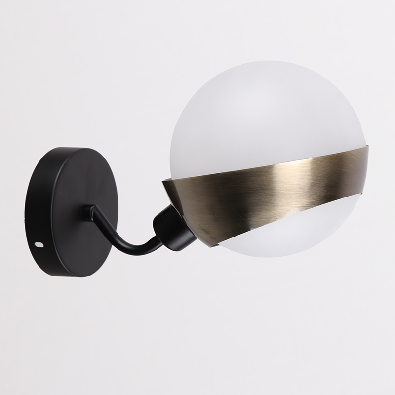 

Бра настенное Light House NM-14775/1W BK+WT черное