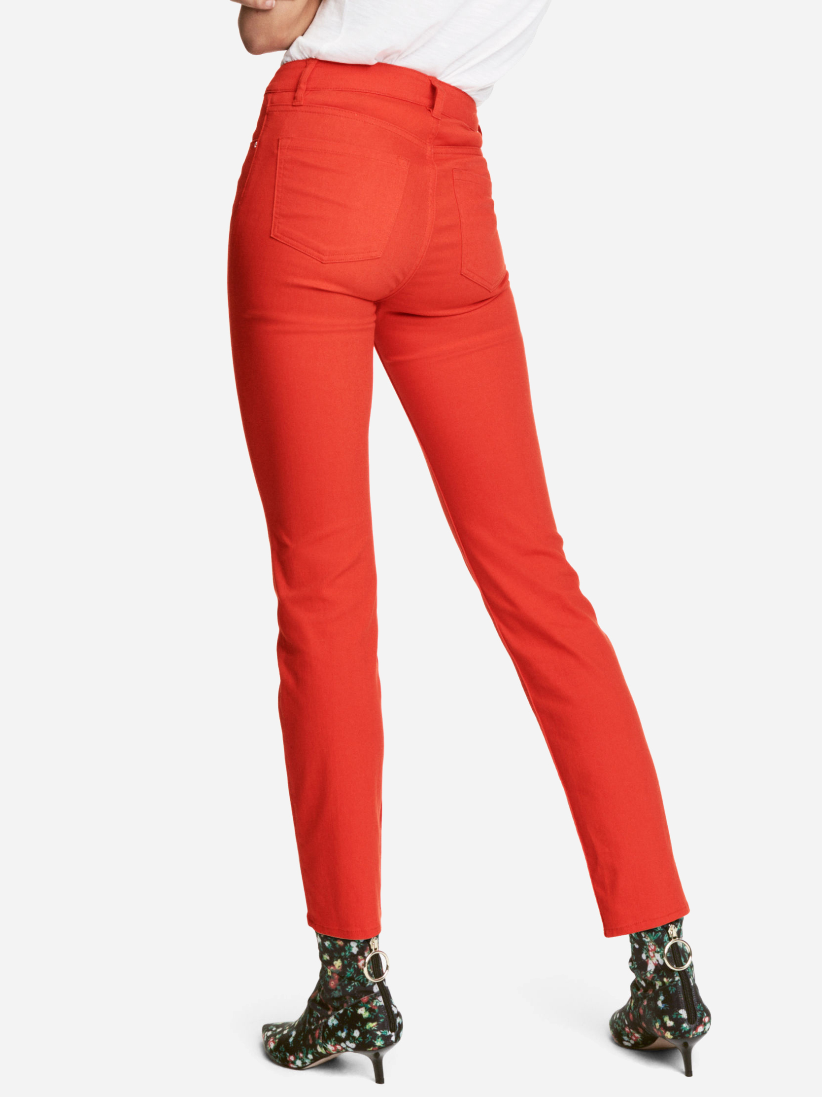 

Джинсы H&M 5428466-ACVF 42 Красные