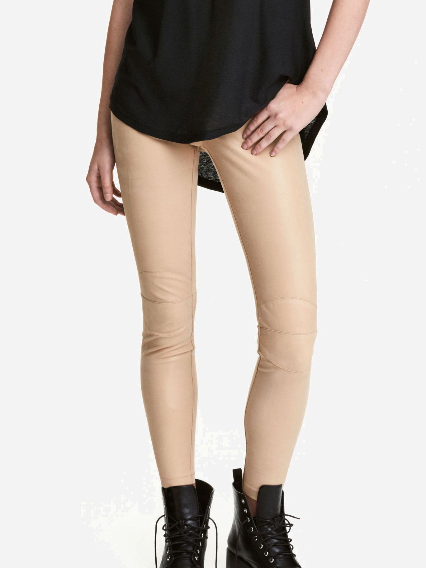 

Джинсы H&M 3501185-ACTQ 34 Бежевые