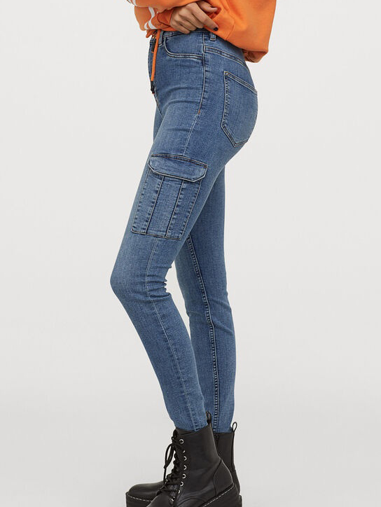 

Джинсы H&M 788575001b16 38 Синие