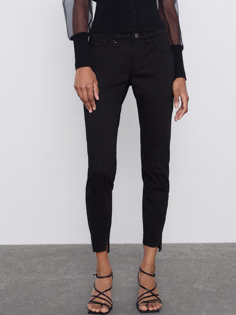 

Джинсы Zara XAZ239231FVPF  Черные, Джинсы Zara XAZ239231FVPF 34 Черные