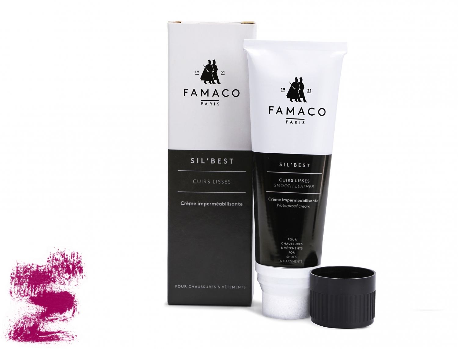 

Крем для обуви красный 328 Famaco Sil'Best, 75 мл